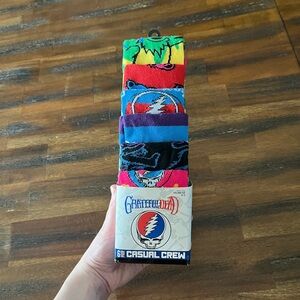 Grateful Dead Casual Crew Socks